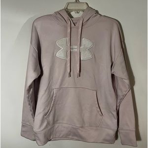 Under Armour light pink hoodie